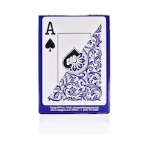 Copag %100 Plastik Oyun Kartları, Poker Boyu Endeks Tek Deste, Mor