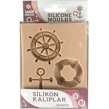 Silikon Kalıp - Denizci Set Beyaz