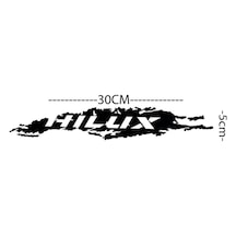 Hilux Araba Sticker Oto Etiker 30 Cm Siyah Renk