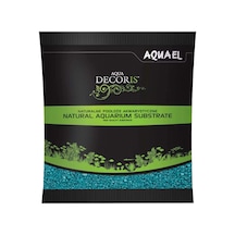 Aquael Gravel Decoris 2-4 Mm Turkuaz Kum 1 Kg