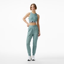 Under Armour Rival Hi Rise Woven Kadın Yeşil Eşofman Altı 1382727 Yeşil