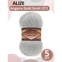 Alıze Alize Angora Gold Simli Gold Simli İplik - 5 Adet, Renk 21 171516199