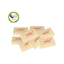 Milat Napoliten Dökme Beyaz Çikolata 1 KG