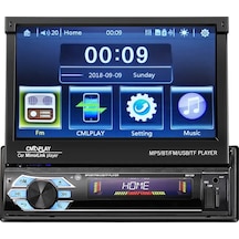 Exvol İndash 7 İnc Double Teyp 3 Usb'li Dokumatik 1080p+kamera