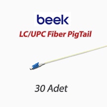 Beek Lc/upc Fiber Pigtail, 30 Adet 1 Metre - 9/125 Μ, Singlemode, 0.9mm Simplex, Os2, Lszh