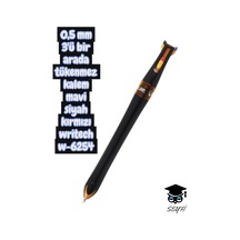 0,5 Mm 3'ü Bir Arada Tükenmez Kalem Mavi Siyah Kırmızı Writech W-6254