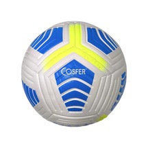 Cosfer Cfs-ftt Futbol Topu 4 Astar Suni Deri No:5 Mavi Açık Mavi