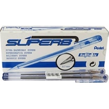 Pentel Bk77 Yağ Bazlı Roller Tükenmez Kalem Mavi 12'li Kutu