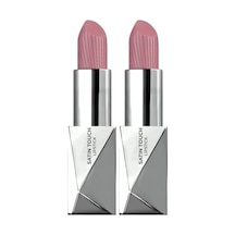 Alix Avien Uzun Süre Kalıcı Nemlendirici Pürüzsüz Etkili Yarı Mat Ruj Satin Lipstick 805 Rose 2 Paketi