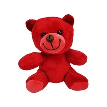 Lb Sevimli Kırmızı Oyuncak Peluş Ayıcık
