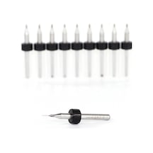 Schulzz 10 Parça 0.20 Mm Matkap Ucu Karbür Delme Mikro