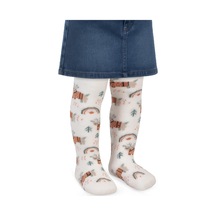Civil Baby Deer Havlu 6-18 Ay Bebek Kız Külotlu Çorap - Ekru
