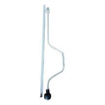 1 Adet El Krank Bijon Anahtarı 665mm Boy 19 Mm Uç