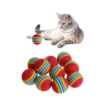 Sünger Kedi Oyun Topu - 3 Lü Çiğneme Süngeri