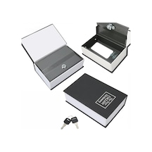 Ers Büyük 180x115x55mm Kitap Modeli Kilitli Kasa - Kumbara Renkli Çok Renkli