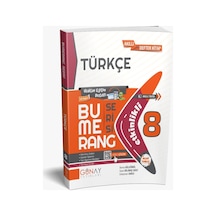 Günay Güncel 8. Sınıf Bumerang Türkçe Etkinlikli Kitap 2024