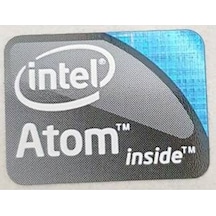 OEM İntel inside Atom Sticker Etiket 1-2-3 th. D126