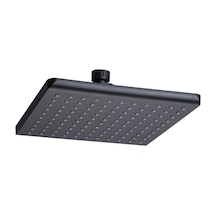 Tema Tetra Banyo Tepe Duş Başlığı Başlık Kireç Kırıcılı Sistem Siyah Siyah