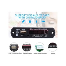 Ganzhoushop Usb Tf Radyo Mp3 Çalar Kablosuz Dekoder - Bluetooth Destekli Mp3 Oynatıcı Ve Radyo Cihazı