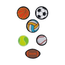 Ütü İle Yapışan Dokuma Arma Seti Patch Top, Toplar, Futbol, Basketbol, Tenis, Voleybol Topu Diğer