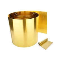 0.05 mm Pirinç Rulo 300x1000 mm - 1 adet