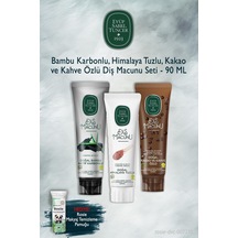 Eyüp Sabri Tuncer Bambu, Himalaya, Kakao Özlü 3'lü 90 Ml Diş Macunu, Rosie Beyazlık
