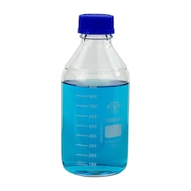 Simax Cam Otoklav Şişe 1000 Ml - Vida Kapaklı Boş Şişe