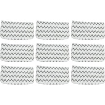 Unimarket M11 D11 D01 M01 P2 Yıkanabilir Paspas Pedi Için 9pcs Buharlı Paspas Bezi Süpürge Yedek Parçaları 9 Adet