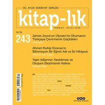Kitap-lık Dergi 243.sayı Temmuz-eylül 2026