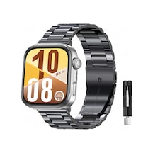 Huawei Watch Fit3 / Fit 4 / Fit 4 Pro Uyumlu Ayarlanabilir Paslanmaz Çelik Akıllı Saat Kordonu
