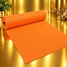 15 Metre Turuncu Tela Kumaş Turuncu Elyaf Kumaş Turuncu Noel Yılbaşı Süsleme Kumaşı 70 Cm Genişlik