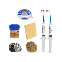 Mechanic Krem Lehim 183 C 42gr Havya Uc Temizleyici Flux Lehim Toplama Cp-3015 Lehim Emme Teli Seti1 Tk03