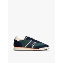Tommy Hilfiger Em0em01664 Tjm Retro Runner Cleated Winter Erkek Günlük Ayakkabı Mavi