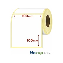100x100 Mm Termal Etiket, Barkod/adres/kargo Termal Etiketleri, Ve Diğer Yazıcılarla Uyumlu