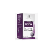 Naturalnest Biotin 5000mcg 30 Kapsül