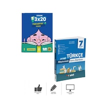 7. Sınıf Türkçe Alıştırmalı Soru Bankası + Paragraf Deneme 2 Kitap Bigelio + Gizli