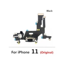 Tkgz Apple Uyumlu iPhone 11 Full Şarj Soketi Siyah