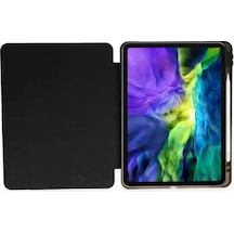 Huawei Matepad Se Kılıf Kalemlikli Mars Tablet Kılıfı - Siyah Kılıf