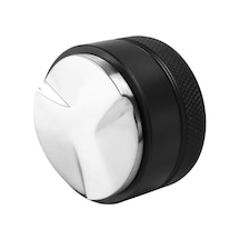 Metabagua Espresso 304 Stainless Steel Coffee Distributor Leveler Tool Coffee Tamper With Three Angled Slopes 49mm Nqjodj Gümüş