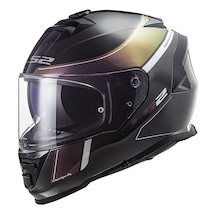 Ls2 Storm 2 Velvet Mat Siyah-gökkuşağı Kask Mat Sıyah-gökkuşağı