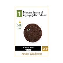 Amulet Vanilya Ve Zeytinyağlı Katı Sabun Vanilyalı Zeytinyağı El Saf Sabun - Zeytinyağı