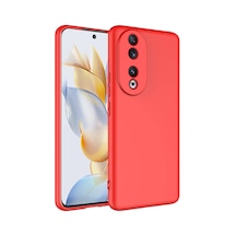 Teknomoda Huawei Honor 90 Kılıf Kamera Korumalı İçi Süet Dokulu Lansman Tipi Silikon