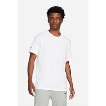 Nike Park20 Erkek Futbol Tişörtü Cz0881-010  Pamuk Beyaz