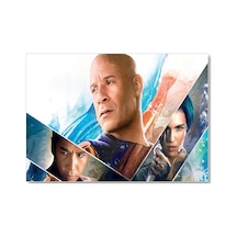 Cakasepetim Vin Diesel Donnie Yen Ruby Rose Ahşap Mdf Tablo