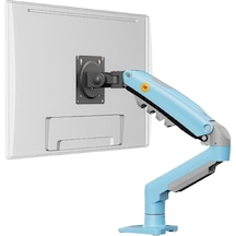 North Bayou Nb F80 17"-30" Amortisörlü 2-9 Kg Monitör Standı Yeni Versiyon Gulf Blue Mavi