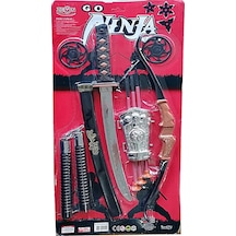 Oklu Ninja Kılıç Seti Kılıç Kın Mınçıka Ok Kını Ok Ninja Yıldızı