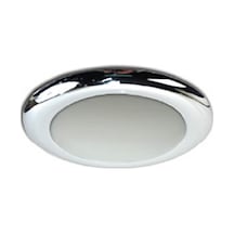 Tavan Lambası Ufo Slim ABS Gövdeli Kromaj Küçük Mavi 12V