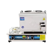 Mizan 25 Lik Lpg Tüplü 20 Litre 2 Demlikli Çay Kazanı - Çay Ocağı