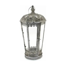 Panalı Metal Fener 20.5x20.5x42cm