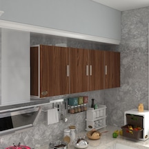 Kenzlife hazır mutfak silvanus cvz 060*180*22 mutfak banyo dolabı kapaklı raflı